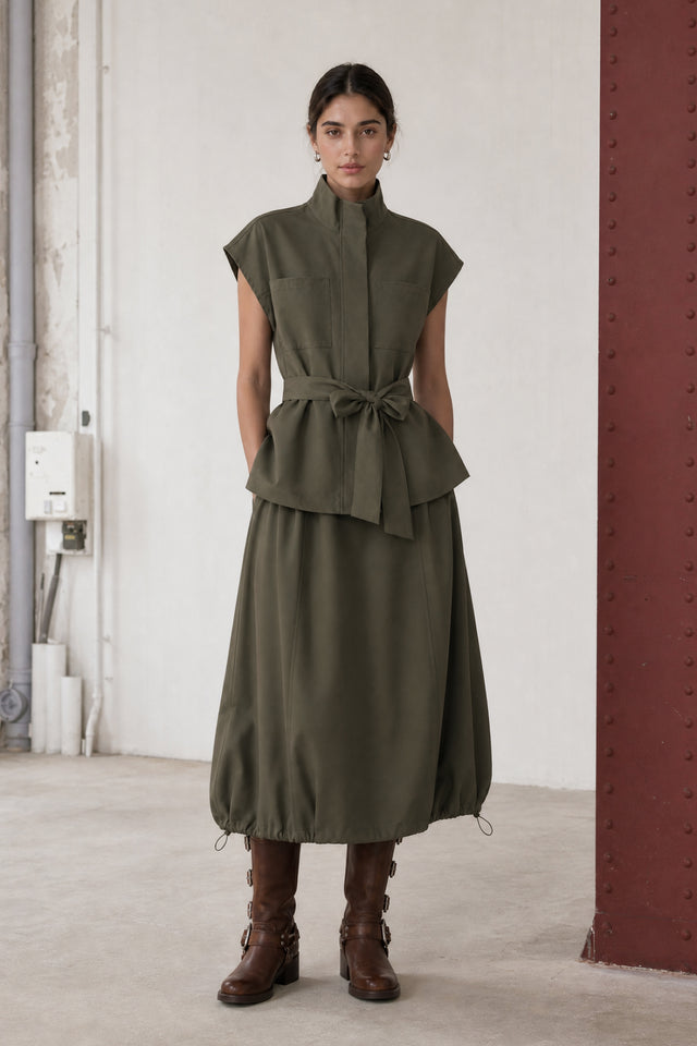 Patricia vest technical jersey Patricia vest technical jersey | Army