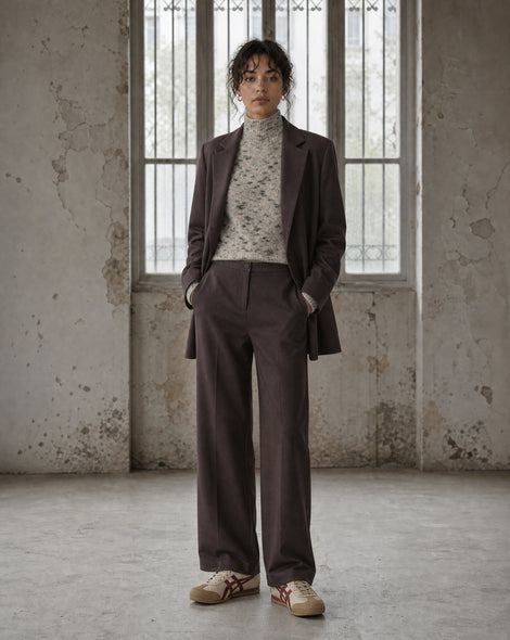 Rango viscose basic blazer | Moro