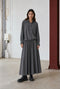 Camilla light flannel blouse | Dark Grey