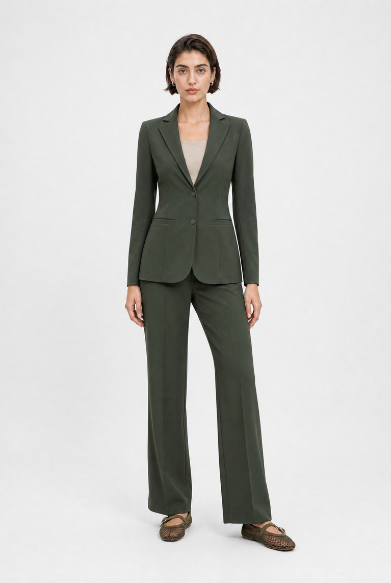 Linda pants technical jersey | Army green