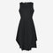 Cotton dress T549 | Black