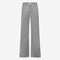 Yvette shiny line viscose pants | Grey
