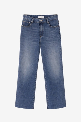 Saige ankle leg Kyoto jeans | Flu Blue