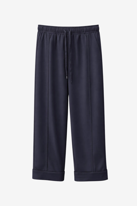 Serafina wide-leg pants | Dark Blue