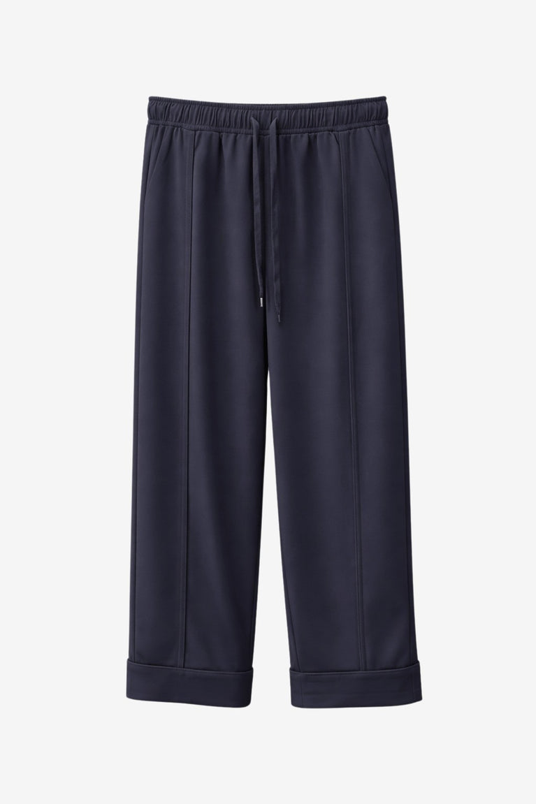Serafina wide-leg pants | Dark Blue