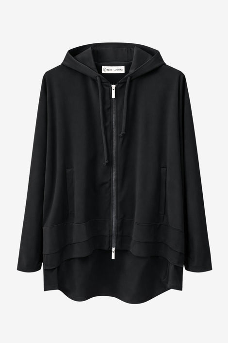 Simona jacket technical jersey | Black