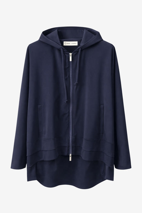 Simona jacket technical jersey | Blue