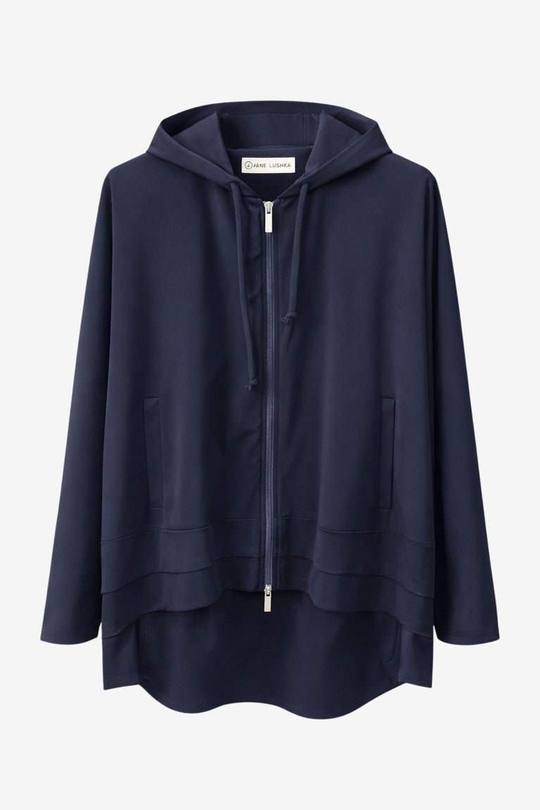 Simona jacket technical jersey | Blue