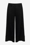 Sirmione viscose flair pants | Black