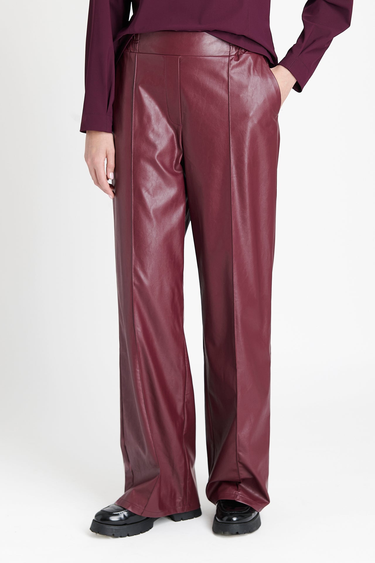 Thera eco leather pants Thera eco leather pants | Bordo