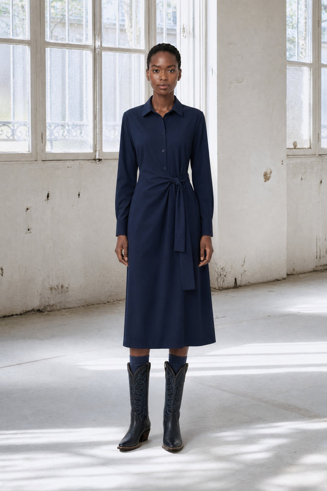 Trydi dress technical jersey Trydi dress technical jersey | Blue