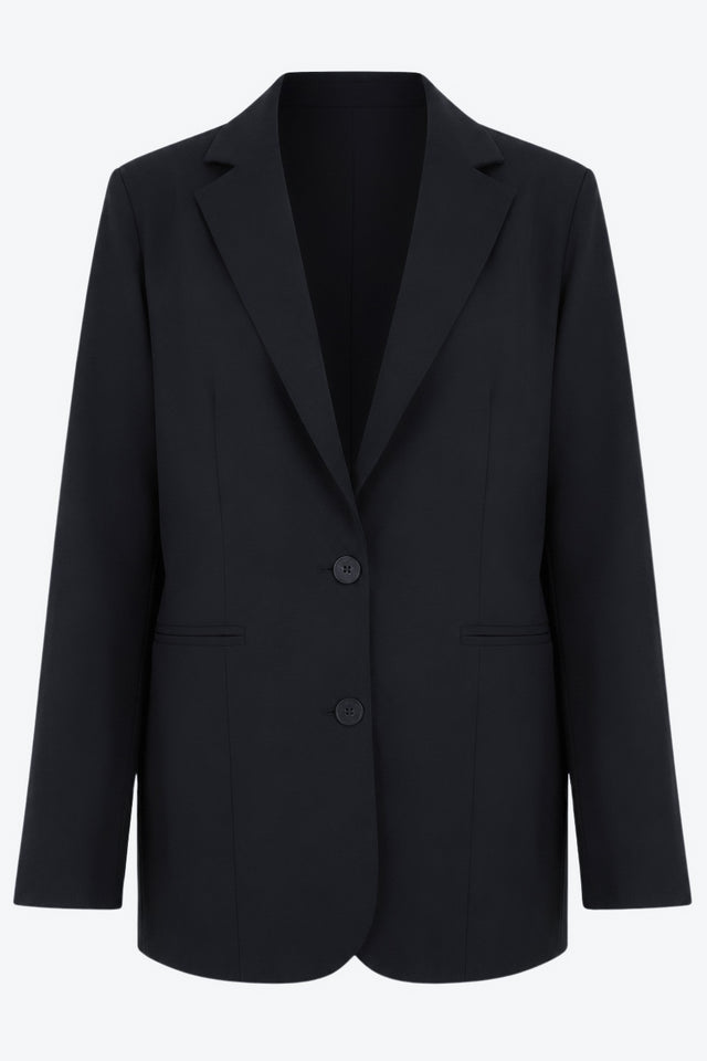 Rango technical jersey blazer Rango technical jersey blazer | Black