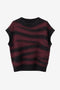 Vest cap brushed 2005 | Black Bordo