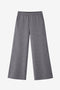 Viscose wide-leg pants | Grey