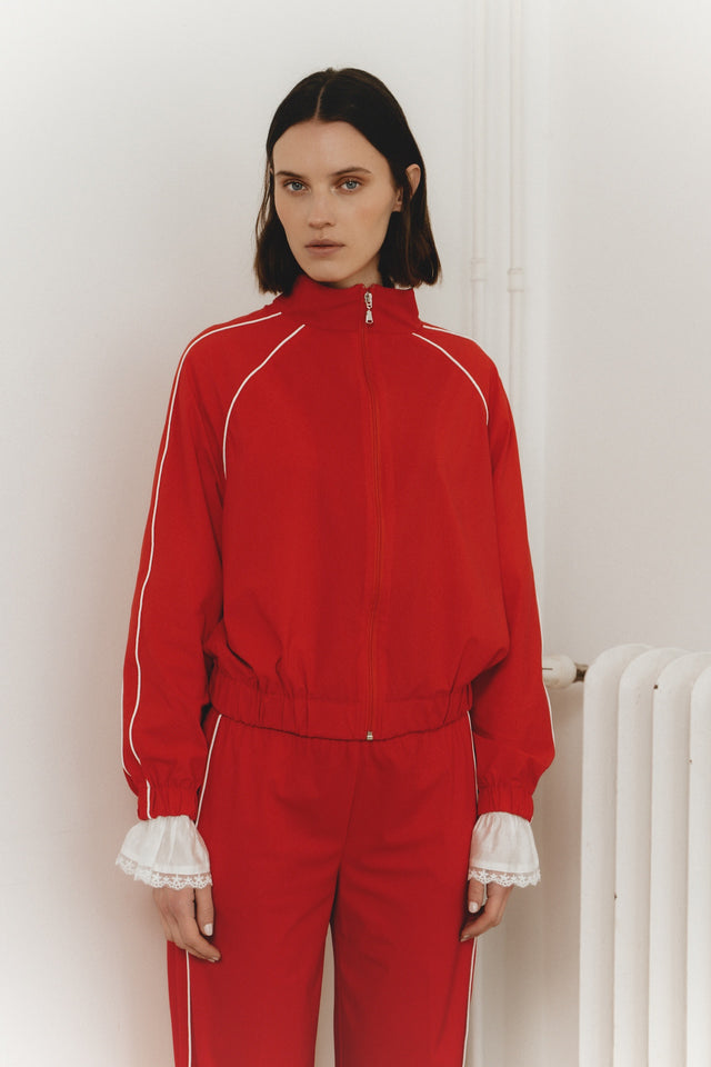 Kerrin jacket technical jersey Kerrin jacket technical jersey | Red