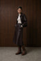 Elle eco leather skirt | Dark Brown