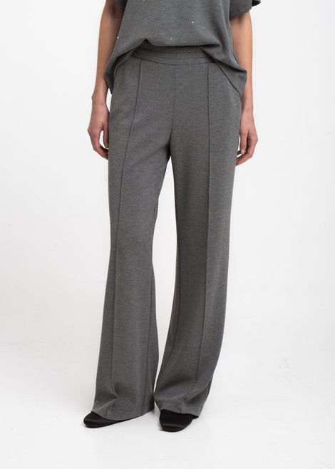 Lucciolo giulietta piquet pants | Grey
