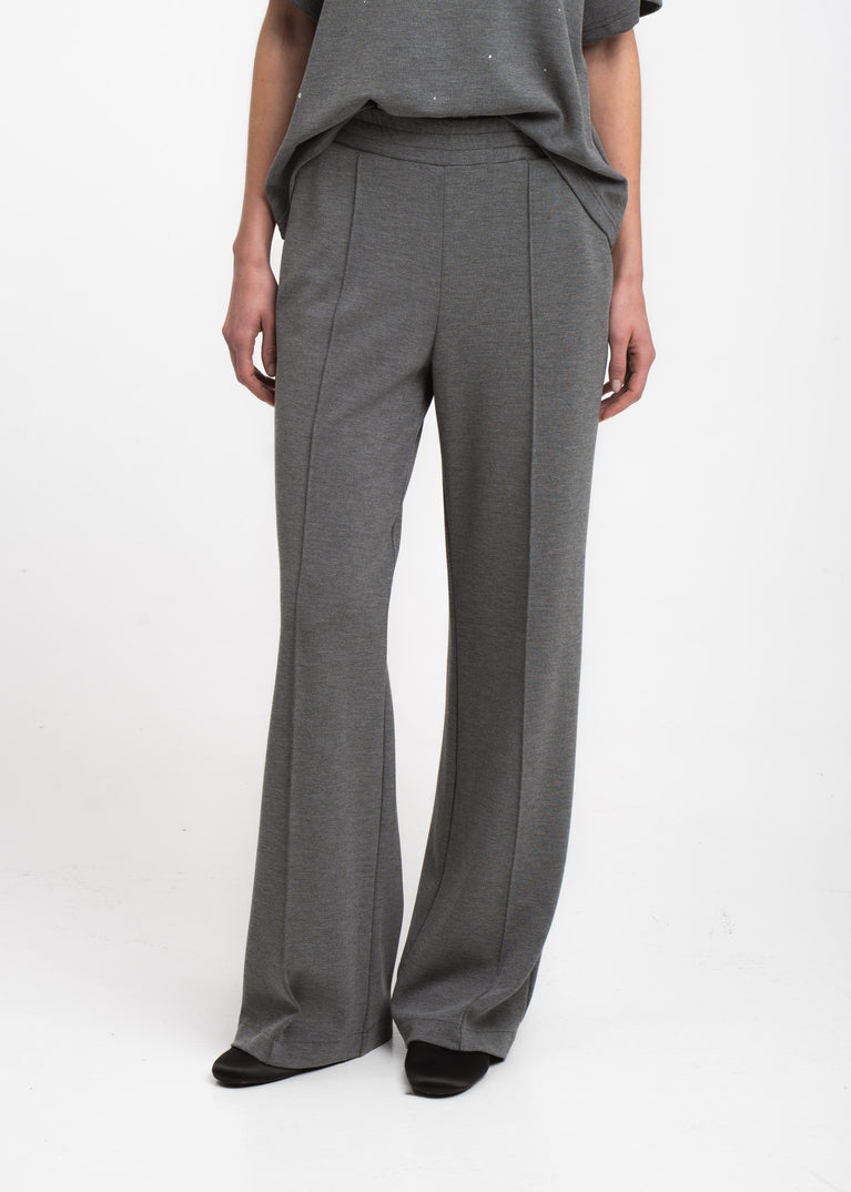 Lucciolo giulietta piquet pants | Grey