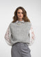 Abigail alpaca vest EX H24179 | Grey