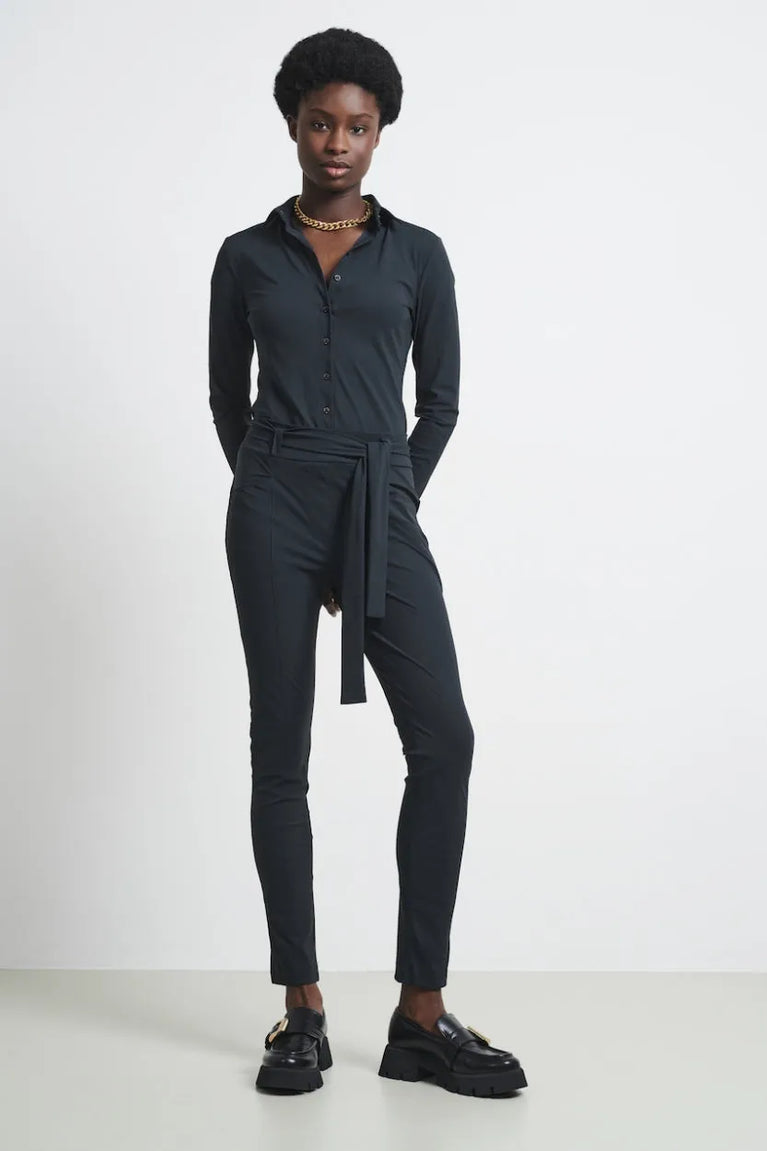 Jumpsuit Diana Easy Wear Technical Jersey | Grigio Notte