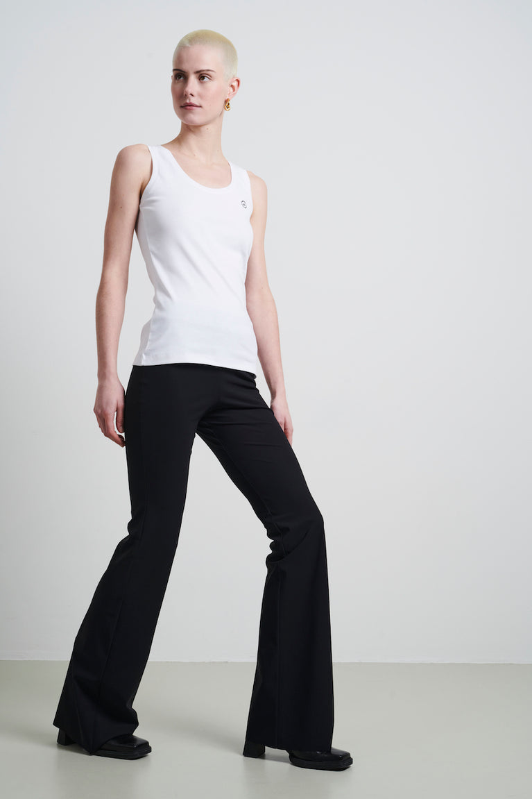 Top rips Easy Wear Organic Cotton | White