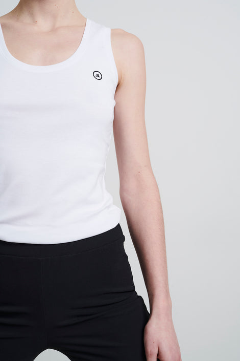 Top rips Easy Wear Organic Cotton | White