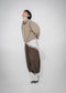 Blaze pleated bomber jacket | Grayish Green