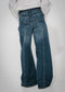 Sassy denim barel jeans | Night Blue
