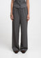 Raven viscose blend pants | Grey