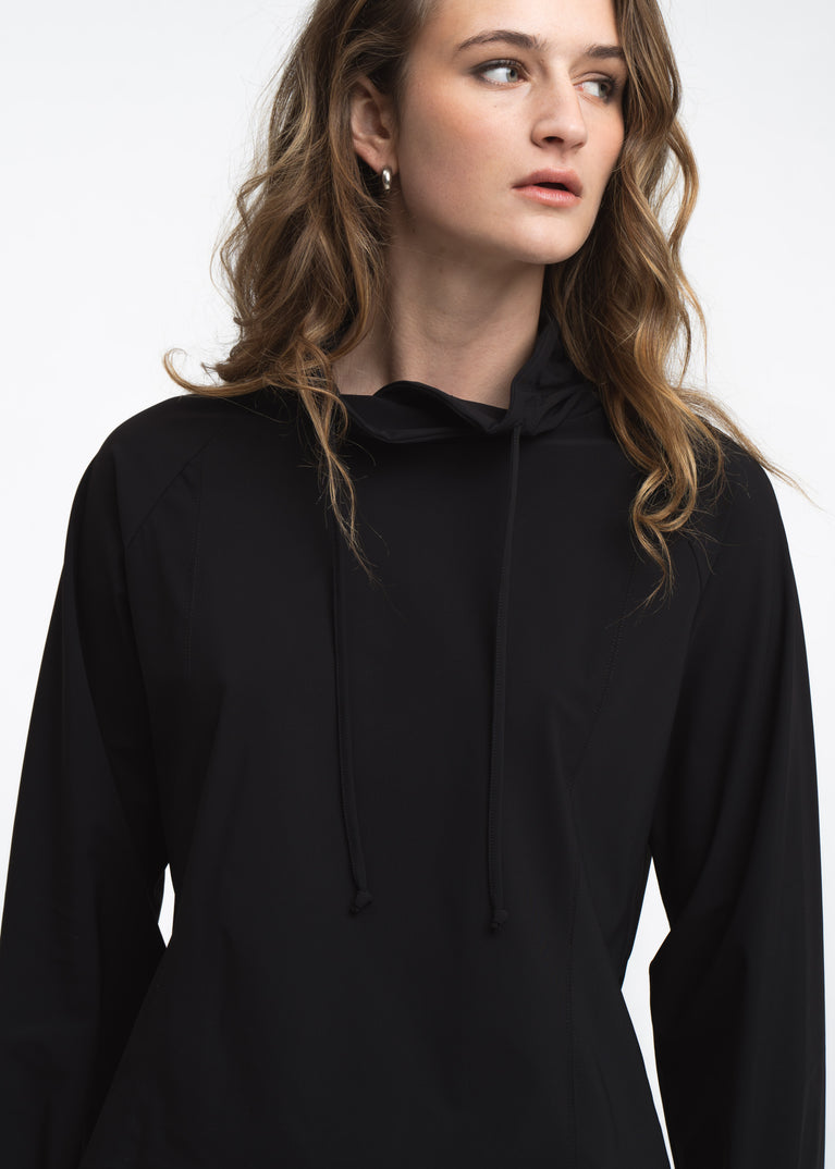 Maren top technical jersey | Black