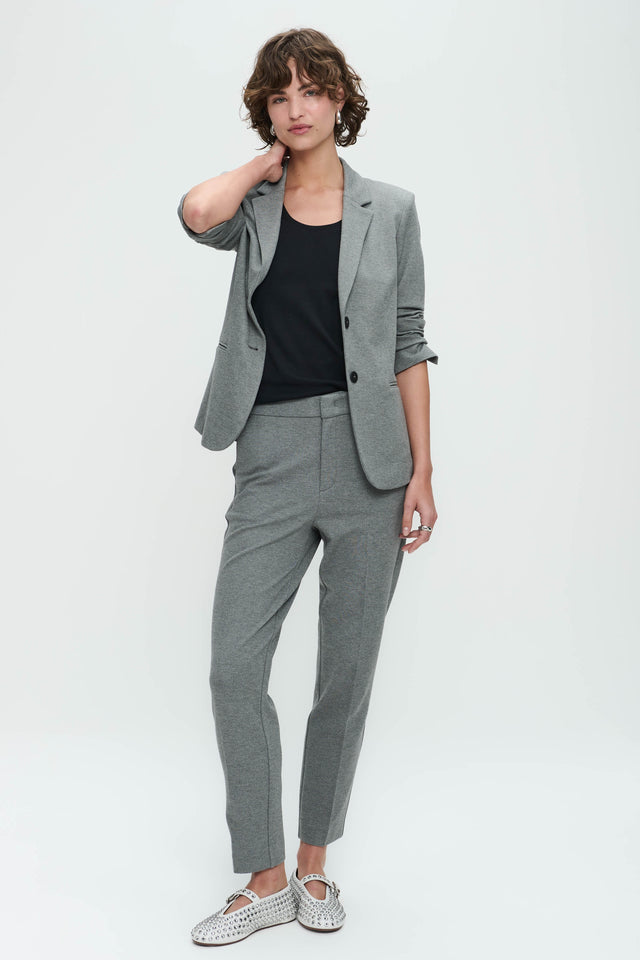 Olga Terry jersey Pants | Grey Melange