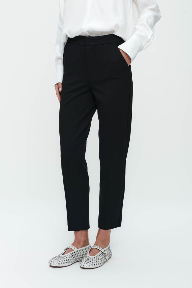 Olga Terry jersey Pants | Old Black
