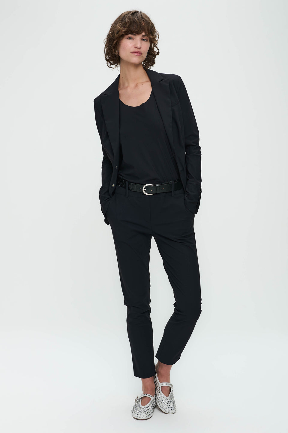 Blazer Roma Easy Wear Technical Jersey | Black