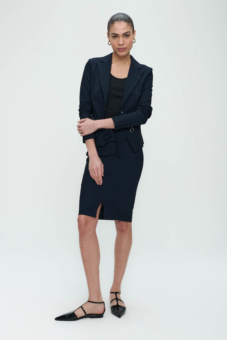 Skirt Kate Easy Wear Technical Jersey | Blue