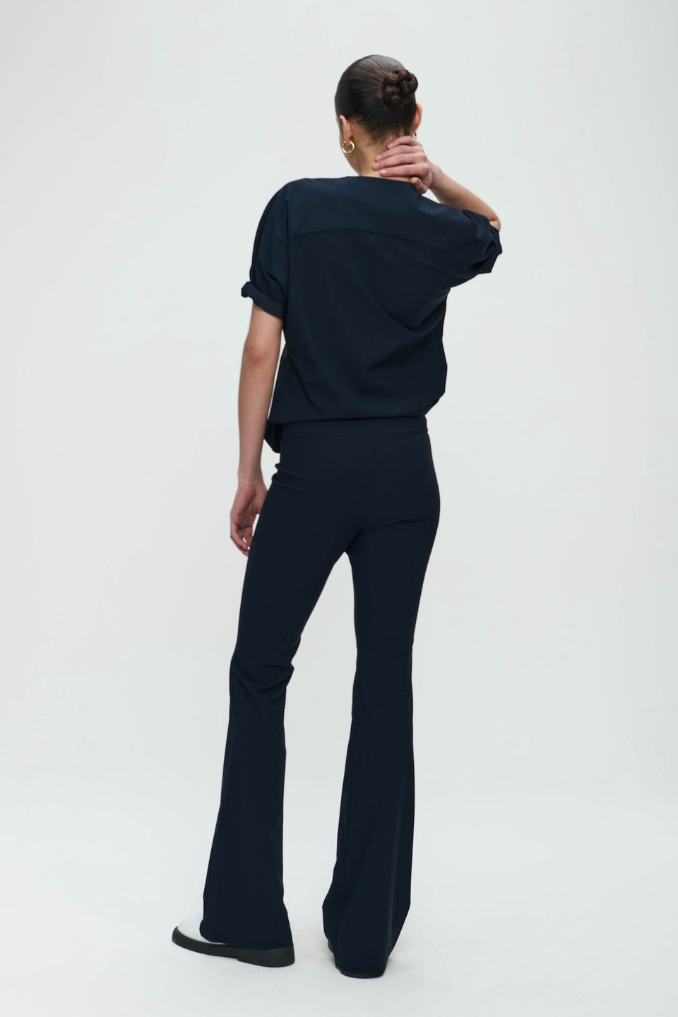Pants Eliya Easy Wear flair Technical Jersey | Blue