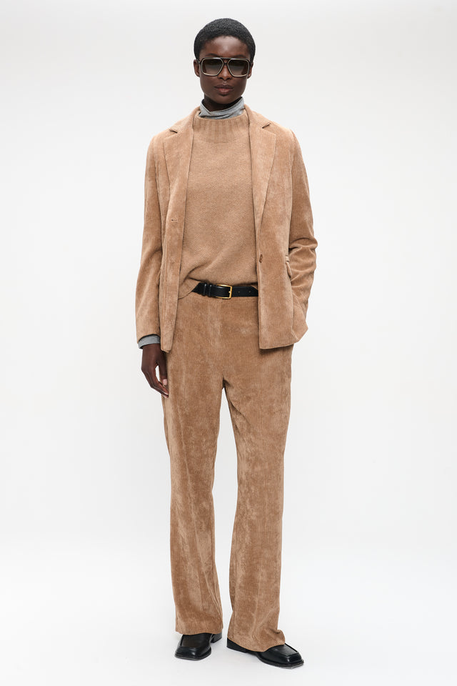 Velvet jeans blazer | Ohra