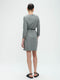 Joan Terry jersey Dress | Grey Melange