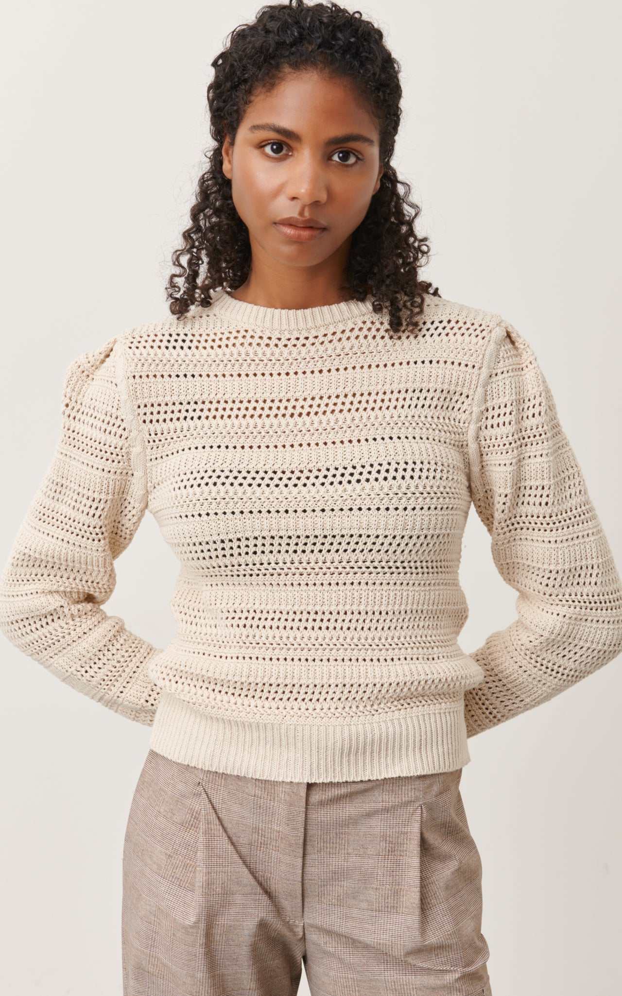 Pullover 30107500 | Ecru