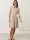 Ramona Dress Technical Jersey | Sand