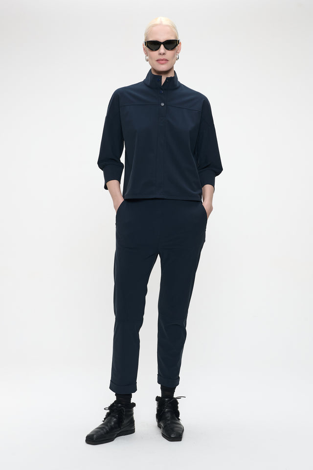 Angelika top technical jersey | Blue