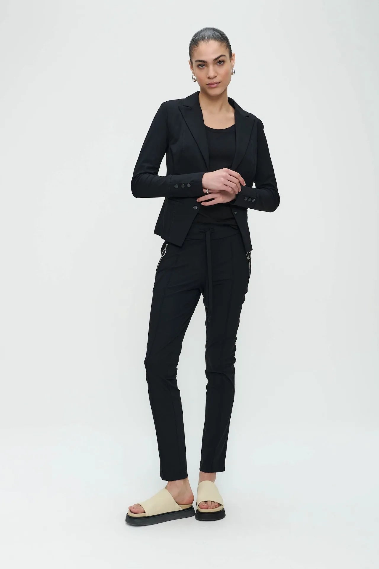 Blazer Sofia Technical Jersey | Black