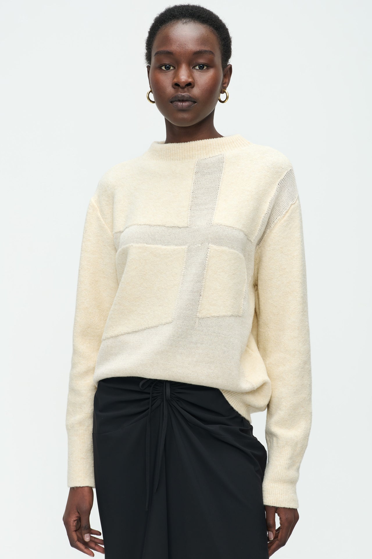 Elpida Pullover | Ecru