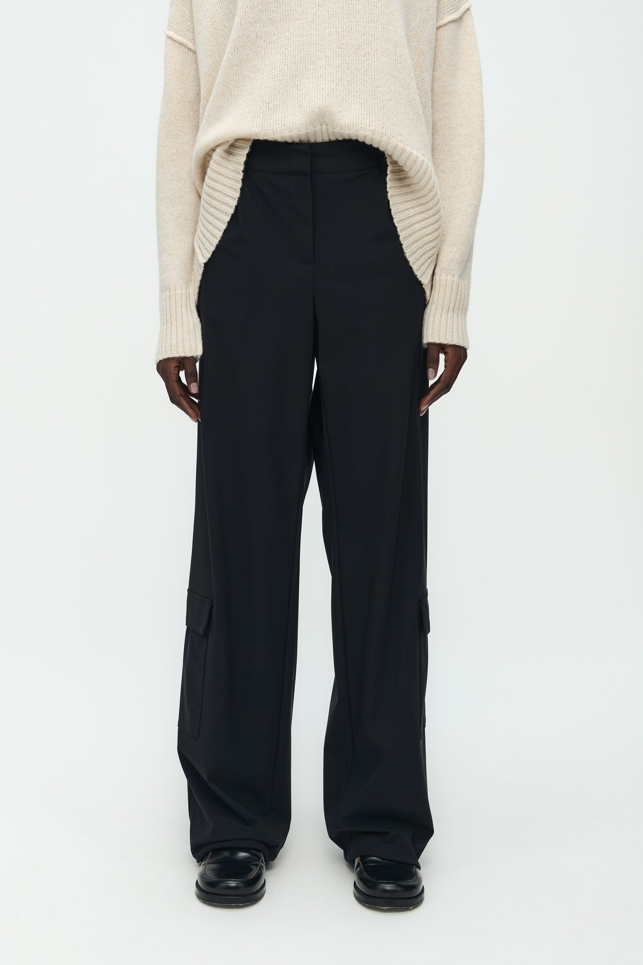 Vella Pants Technical Jersey | Black