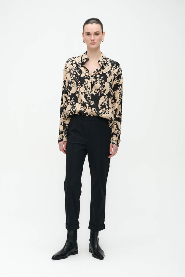 Irena Pants Technical Jersey | Black