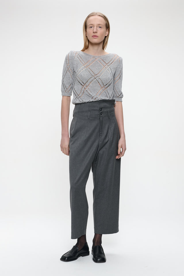 Robin viscose pants | Dark Grey
