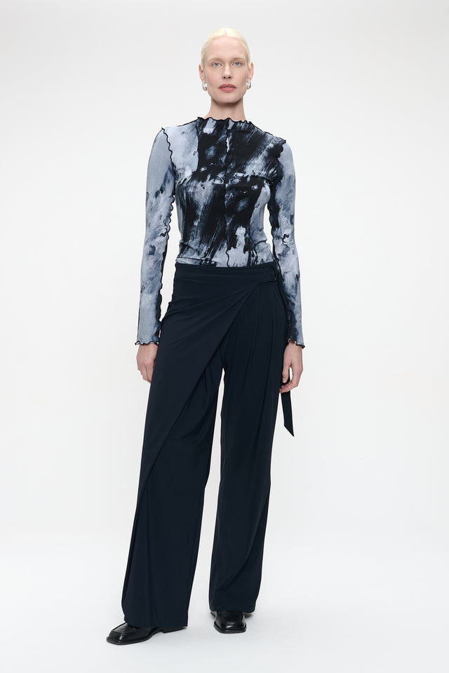 Janette allover print top | Allover