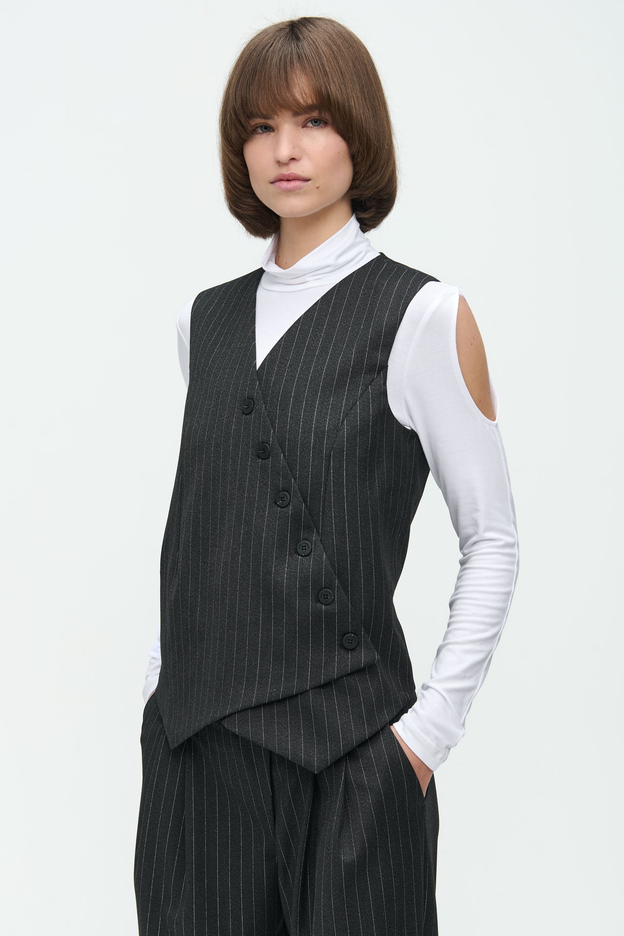 Oliver Vest | Anthracite