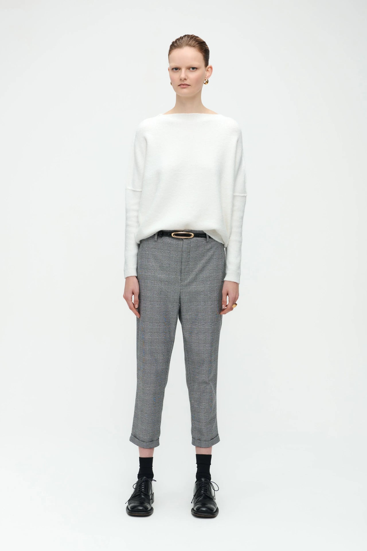 Lena Pants | Silver Shiny