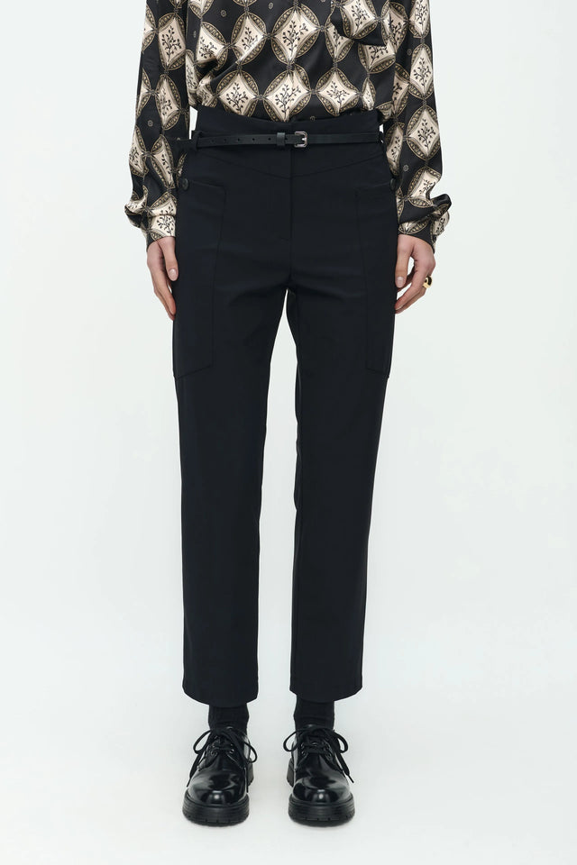 Rana Pants Technical Jersey | Black