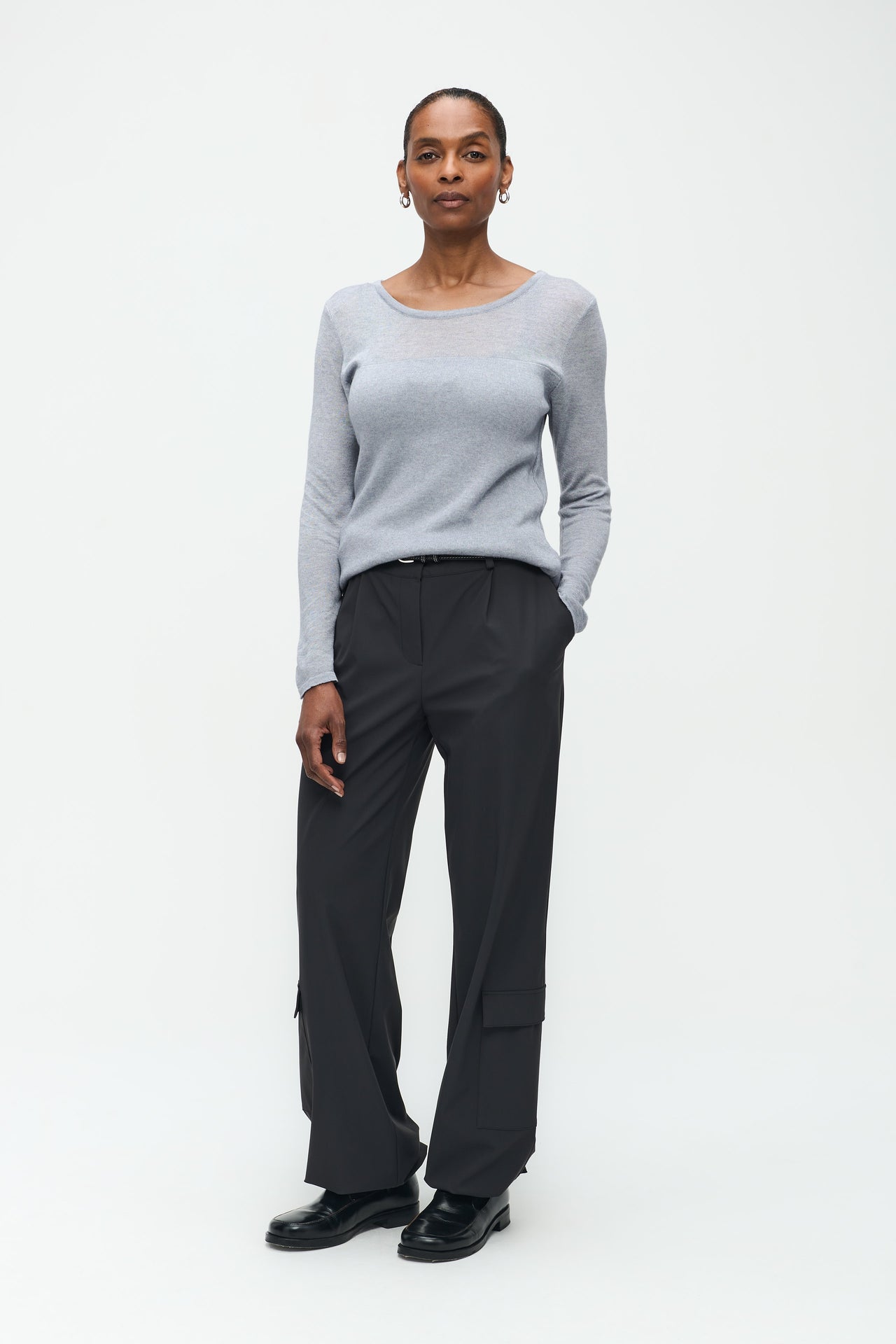 Vella Pants Technical Jersey | Dark Grey